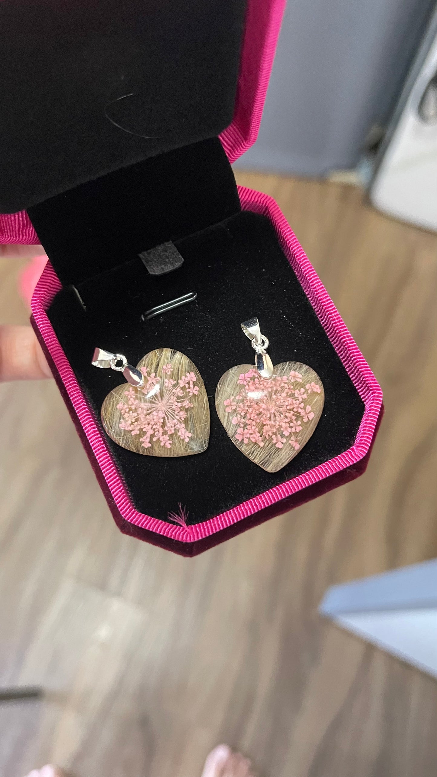 Pet Hair Keepsake Necklace - Custom Order