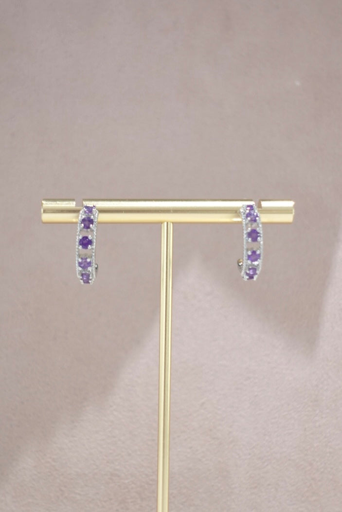 E2269 | Amethyst Earrings