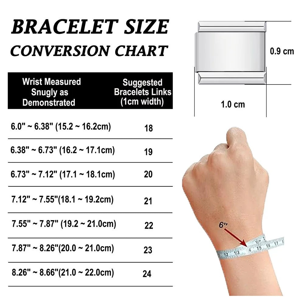 Italian Charm Bracelet (Stainless Steel)