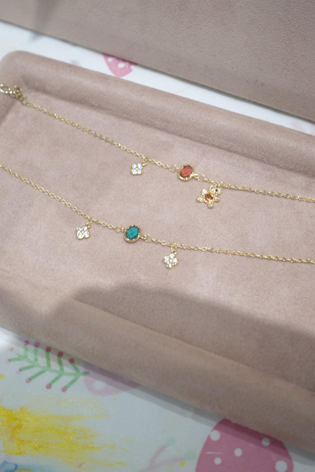 BR0120 | Glass Bead Bracelet