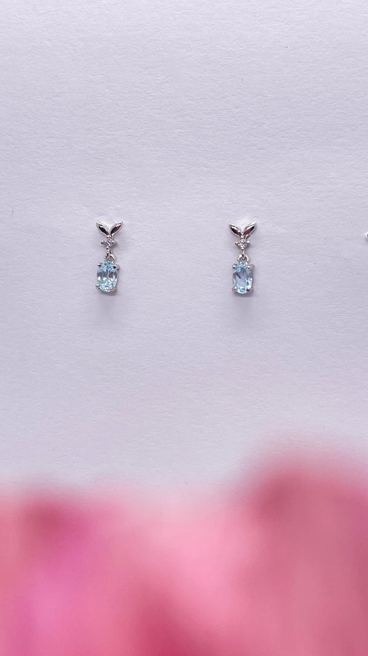 E2264 | Aquamarine Earrings