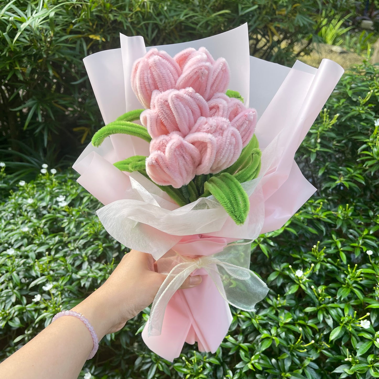V’Day Jewelry & Twist Stick Bouquet Set