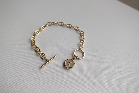 BR0119 | Seashell Round Shape Bracelet