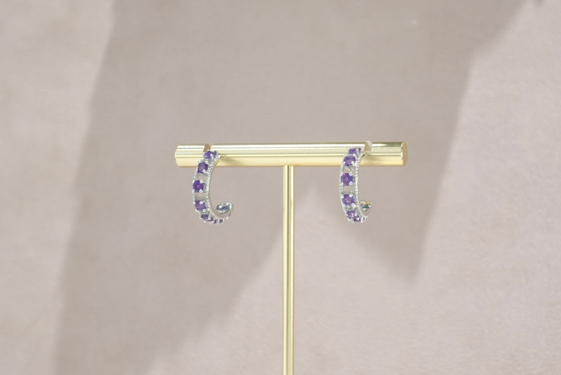 E2269 | Amethyst Earrings