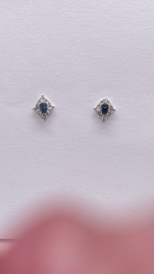 E2271 | Black Opal Earrings