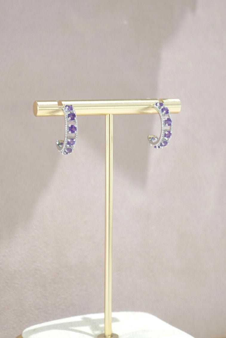 E2269 | Amethyst Earrings