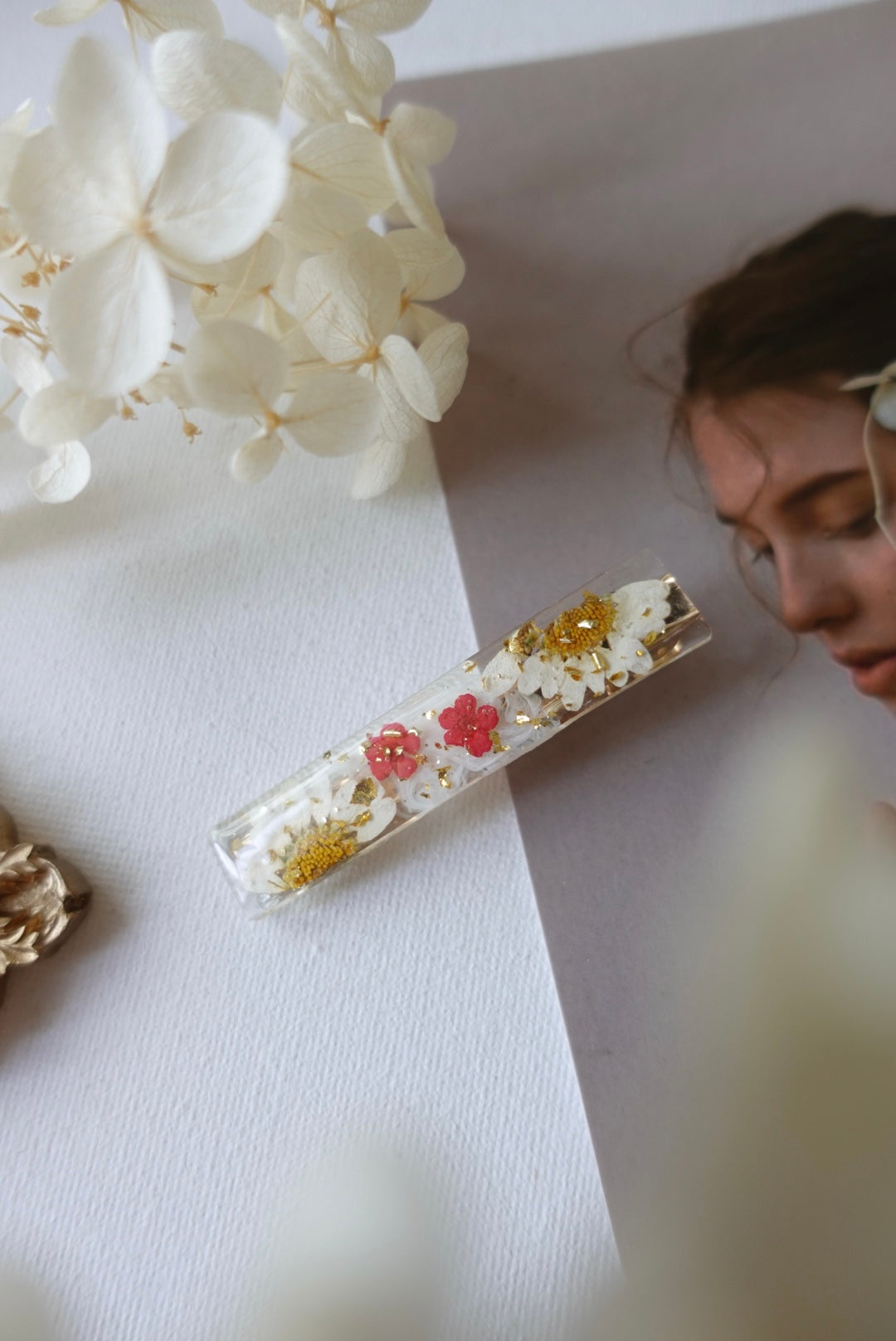 Personalised Real Flower Keepsake Jewelry - Custom Order