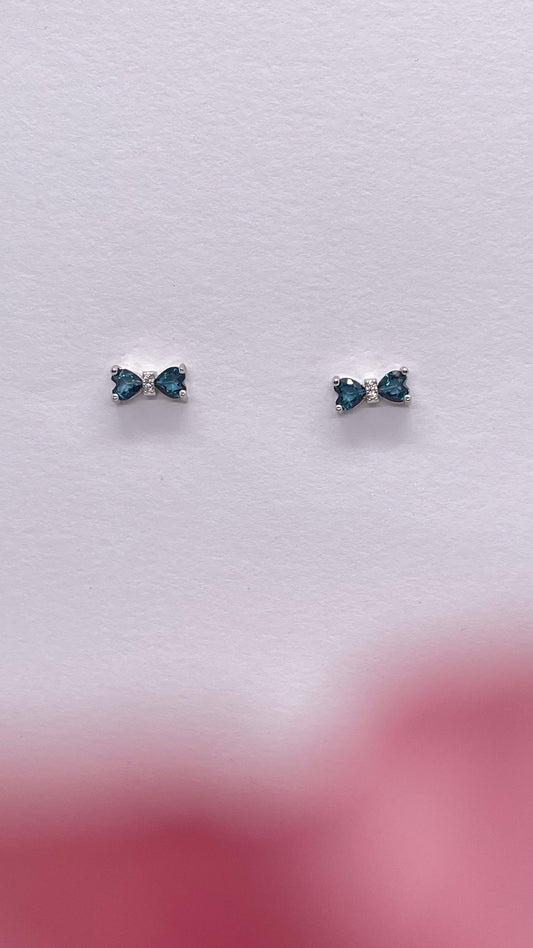E2262 | Blue Topaz Earrings