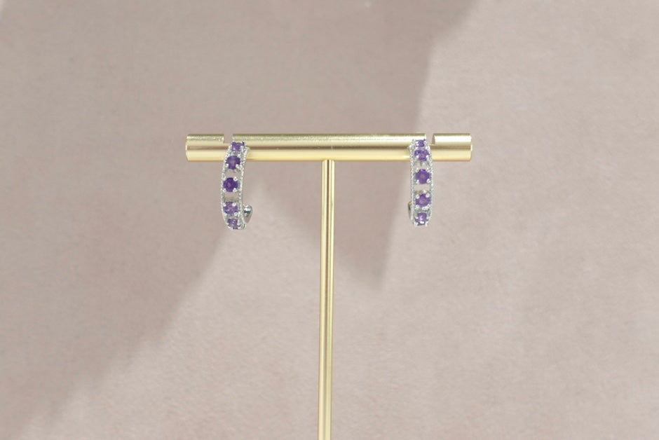 E2269 | Amethyst Earrings