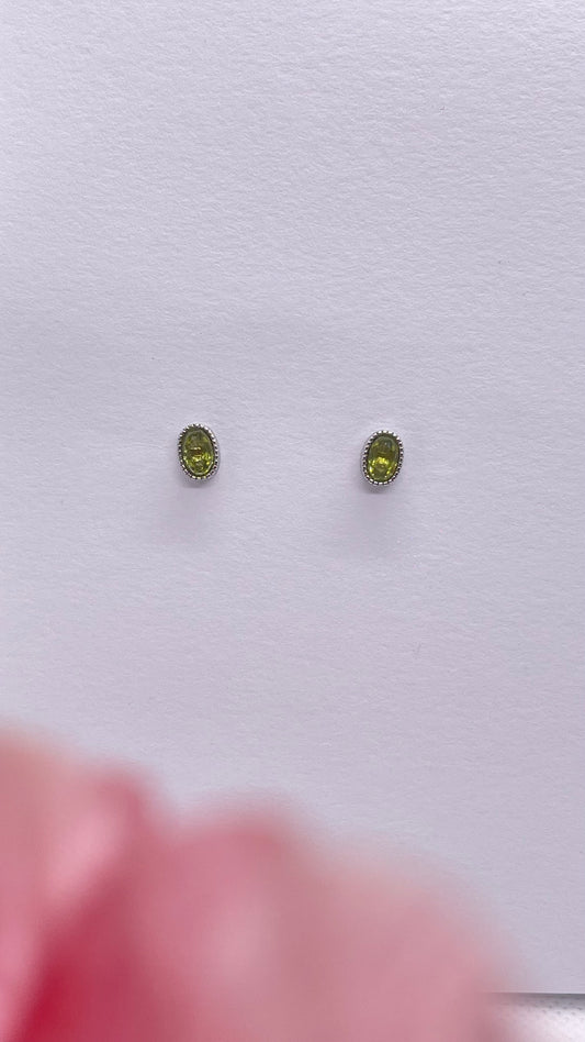 E2278 | Peridot Earrings