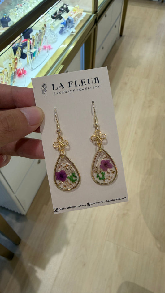 RE1438 | International Women’s Day Jewelry Collection | Real Flower Jewelry