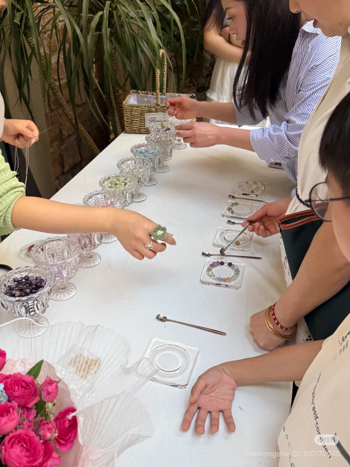 Beaded Crystal Bracelet Workshop