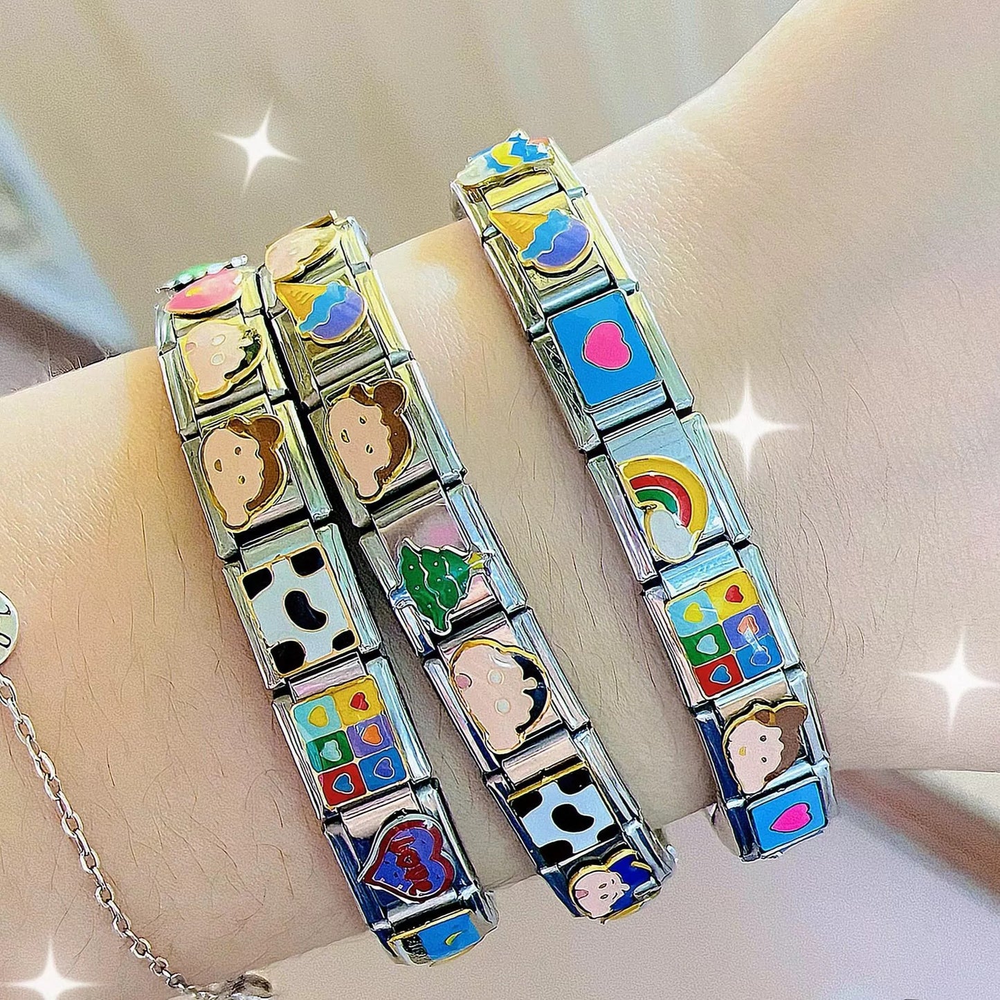 Italian Charm Bracelet (Stainless Steel)