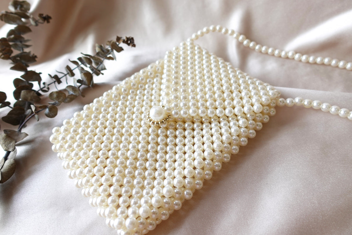 Nalisa Handmade Pearl Sling Bag