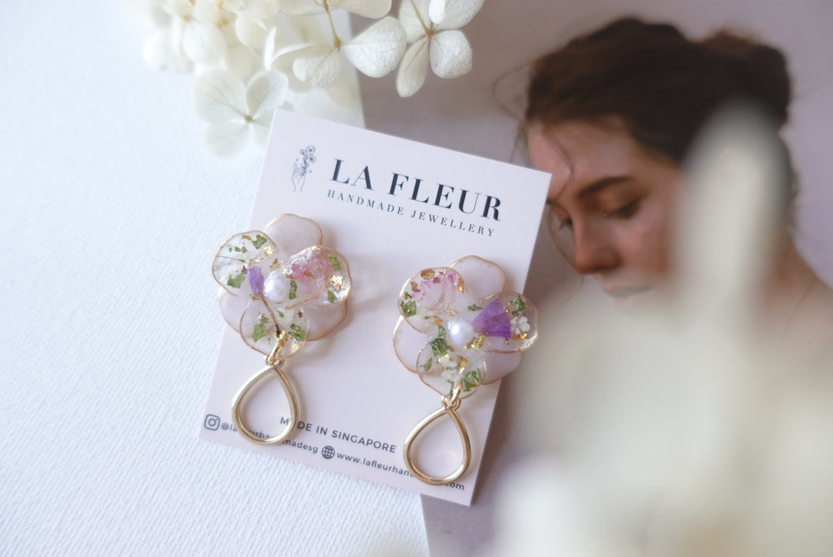 Cayla Summer Flower Earrings