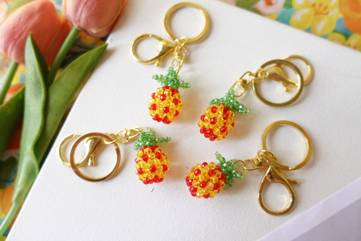 Ong Lai Pineapple Keychain