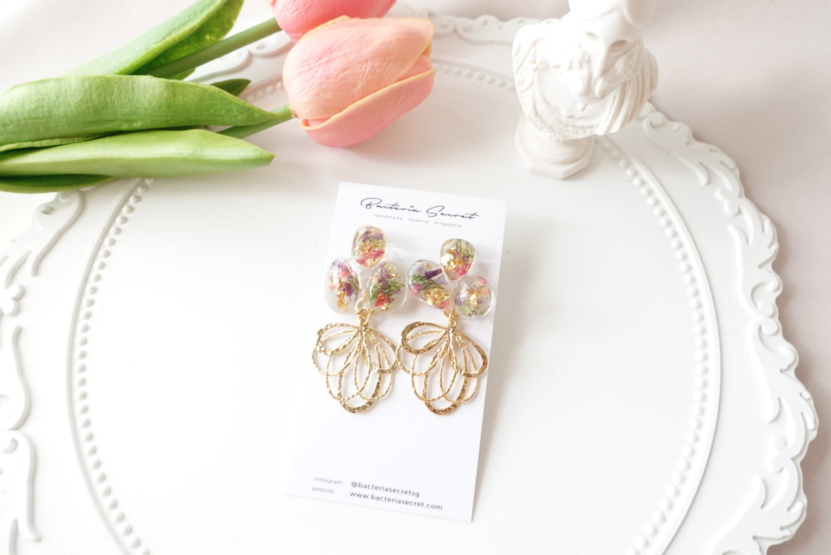 🌸Spring Collection🌸 Arbela Irregular Shapes Flower Earrings