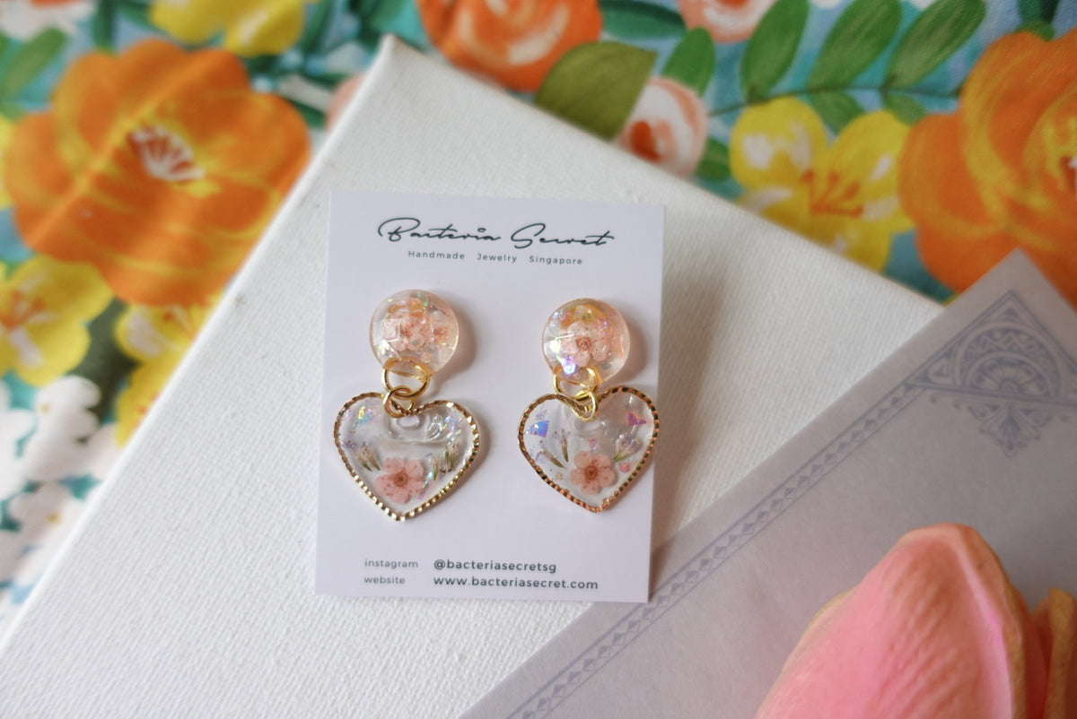 💕 Valentine’s Collection 💕 Candelaria Pink Love Earring