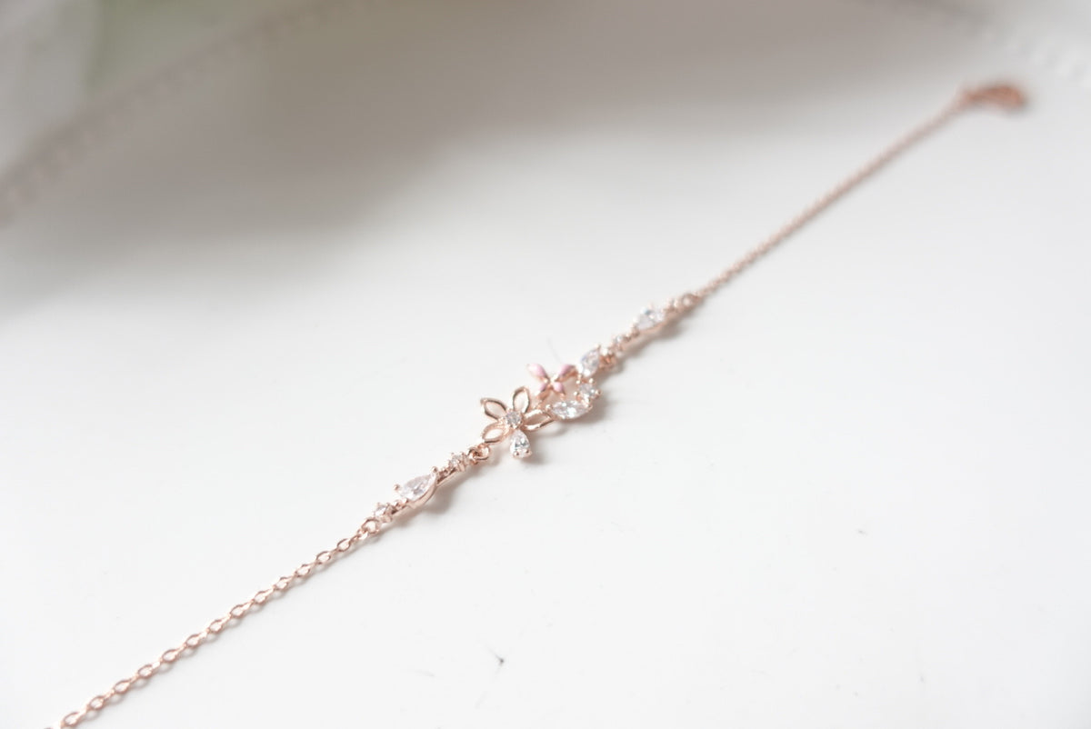 Barras Flower Crystals Bracelet
