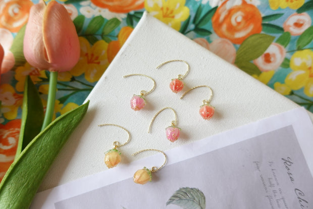 💕 Valentine’s Collection 💕 Pastel Rose Earrings
