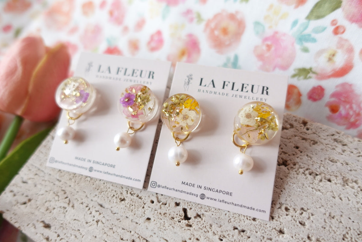 Carolyn Summer Flower Earrings