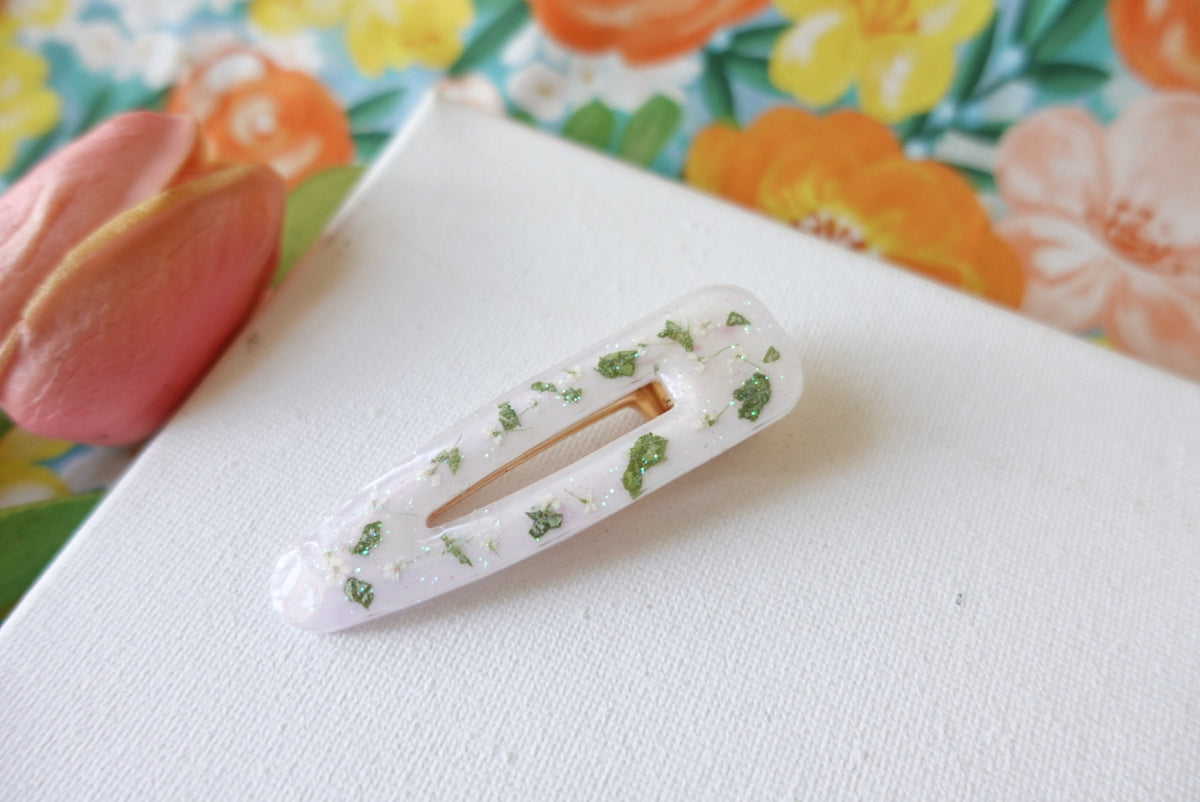 Lilac Spring Flower Hair Clip