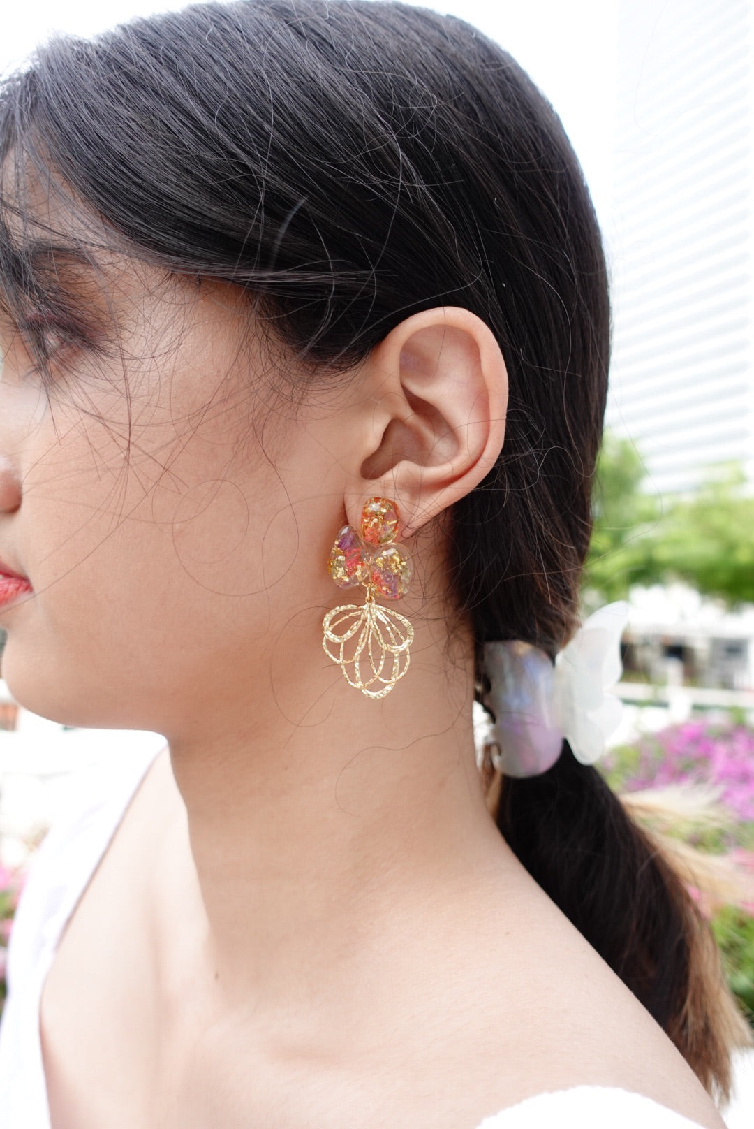 🌸Spring Collection🌸 Arbela Irregular Shapes Flower Earrings