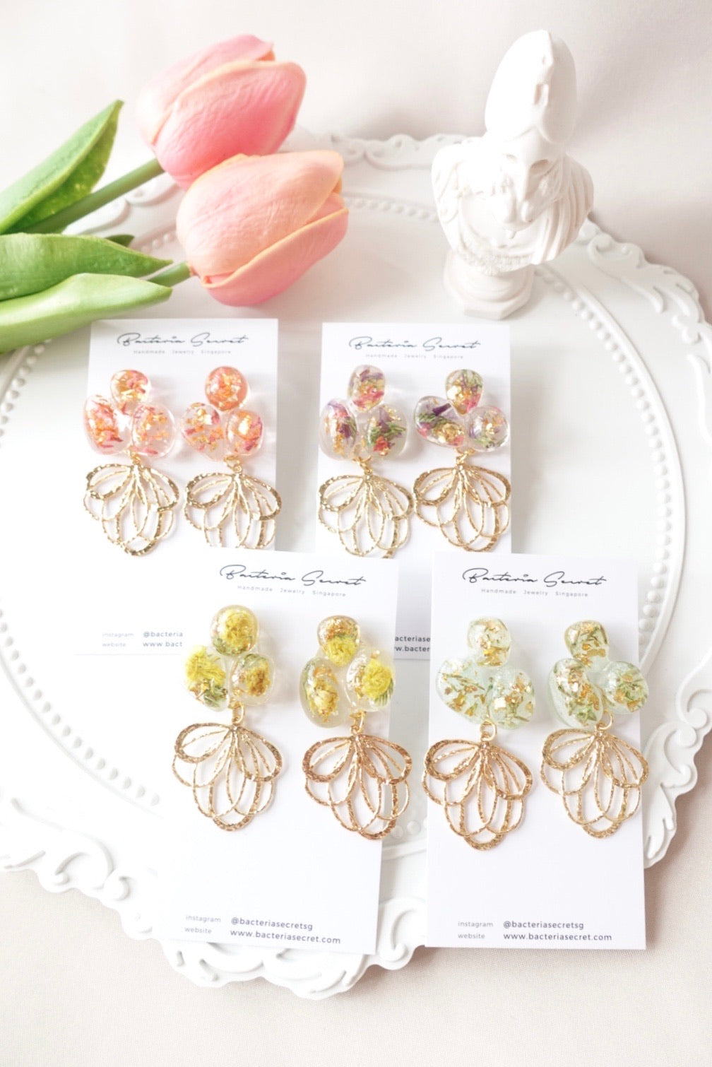 🌸Spring Collection🌸 Arbela Irregular Shapes Flower Earrings