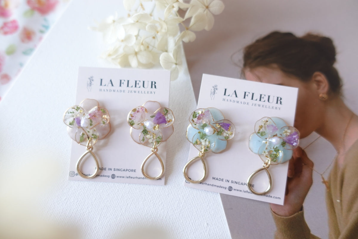 Cayla Summer Flower Earrings