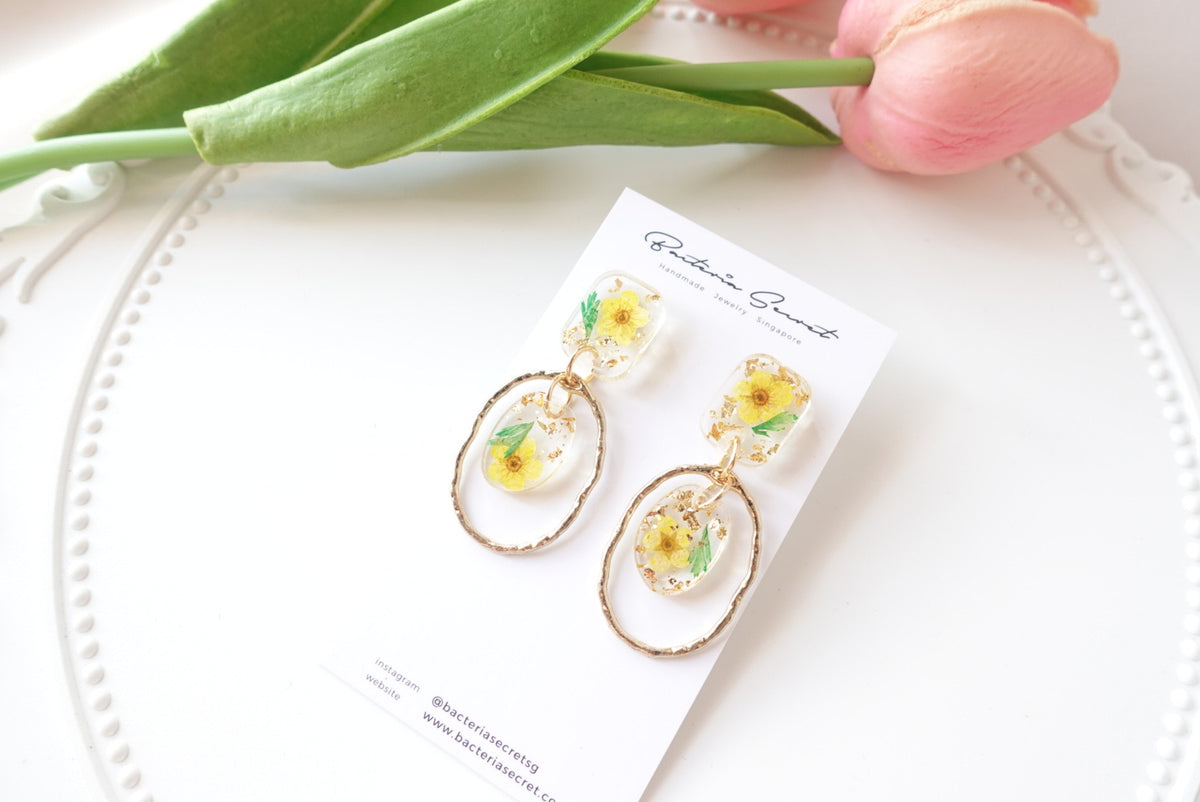 🌸Spring Collection🌸 Ariella Yellow Flower Earrings