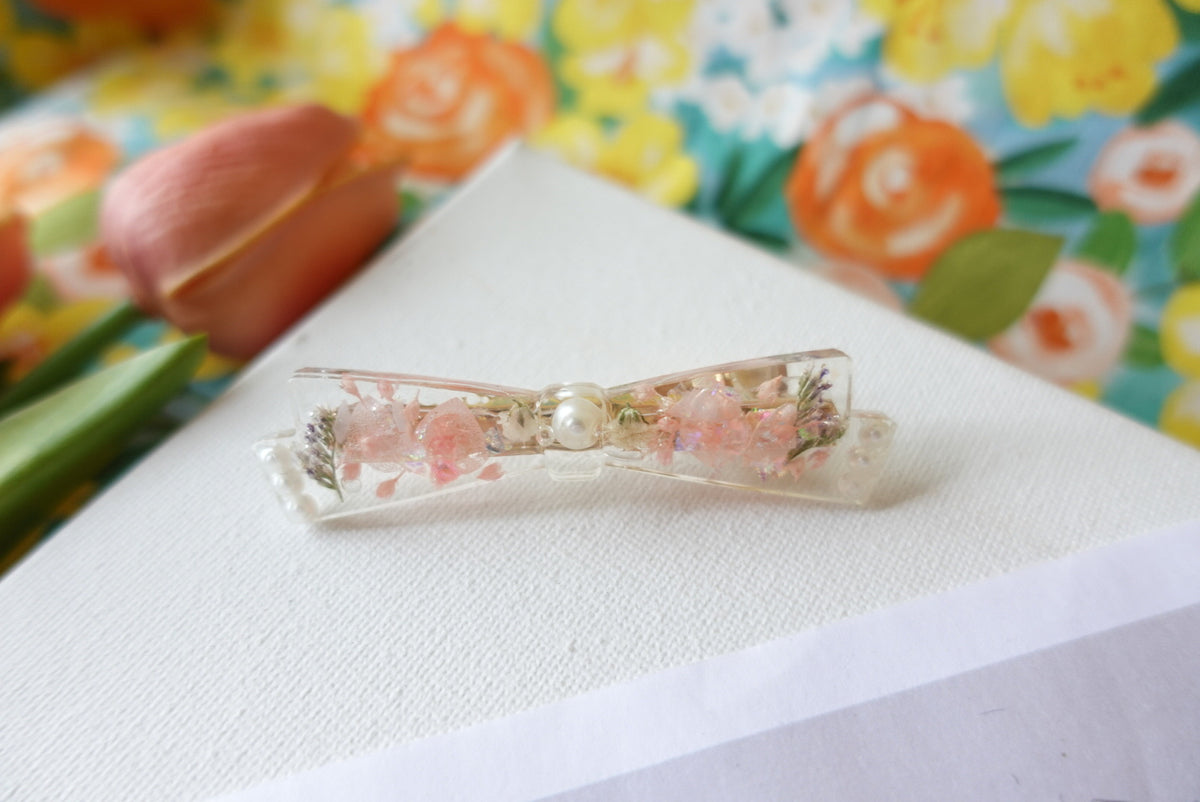 💕 Love is in the Air 💕 Ribbon Flower Hair Clip