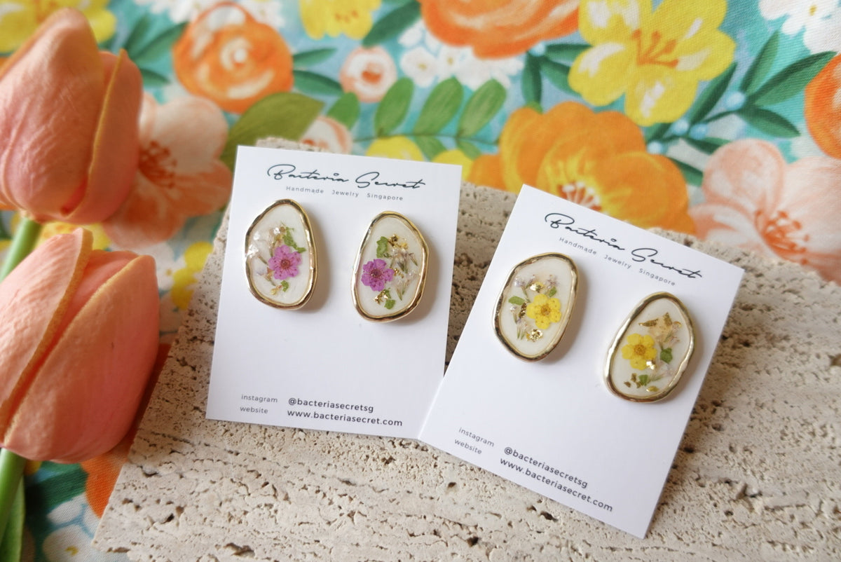 Carlita Spring Flower Earrings