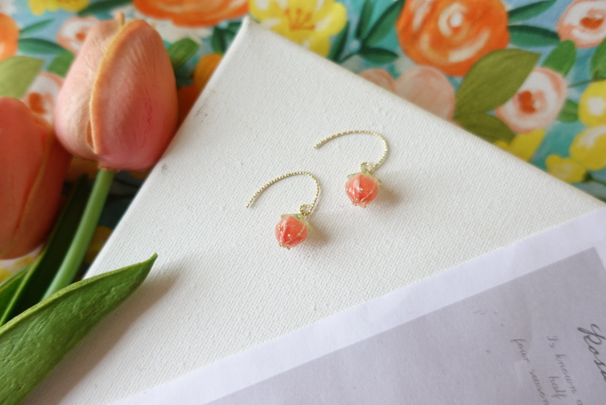 💕 Valentine’s Collection 💕 Pastel Rose Earrings