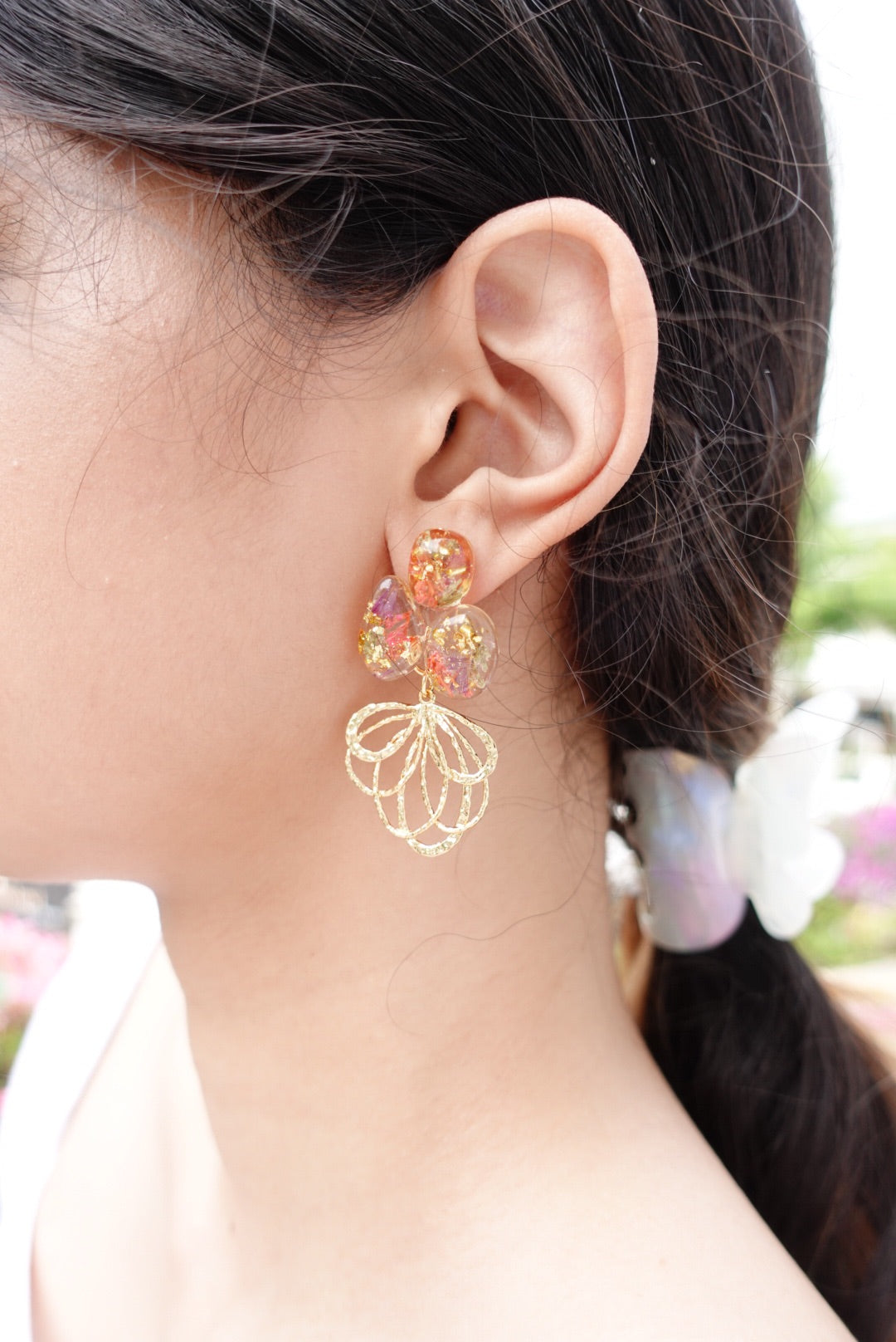 🌸Spring Collection🌸 Arbela Irregular Shapes Flower Earrings