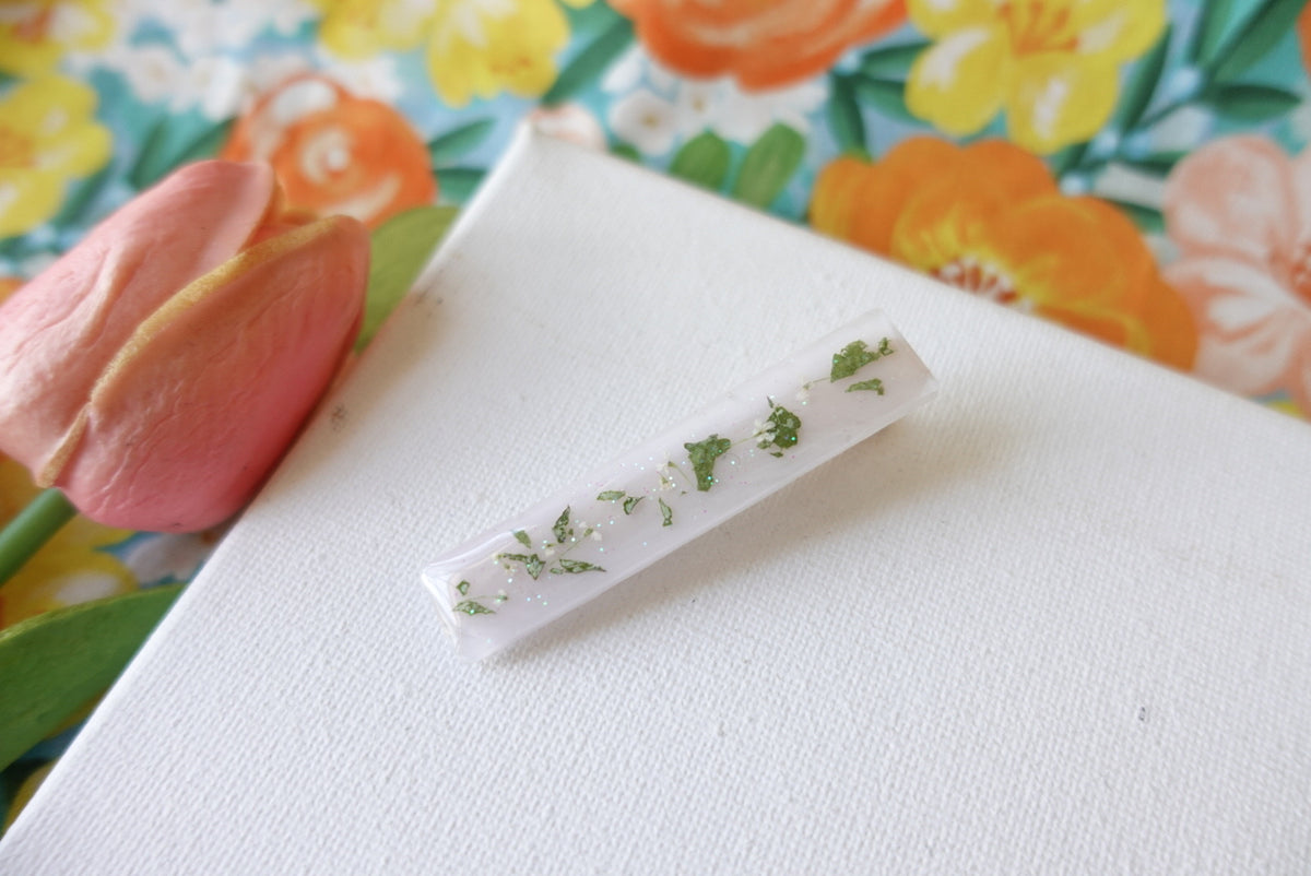 Lilac Spring Flower Hair Clip