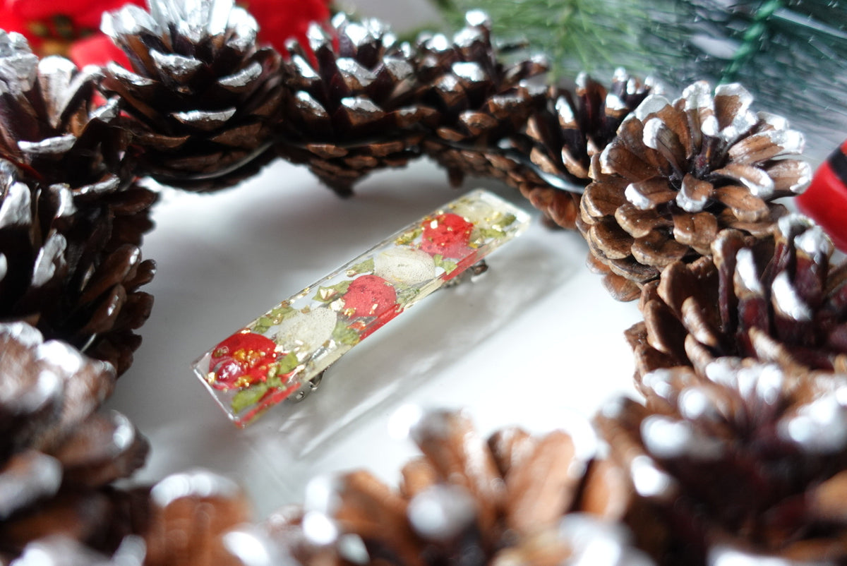 Merry Little Christmas Hair Clip